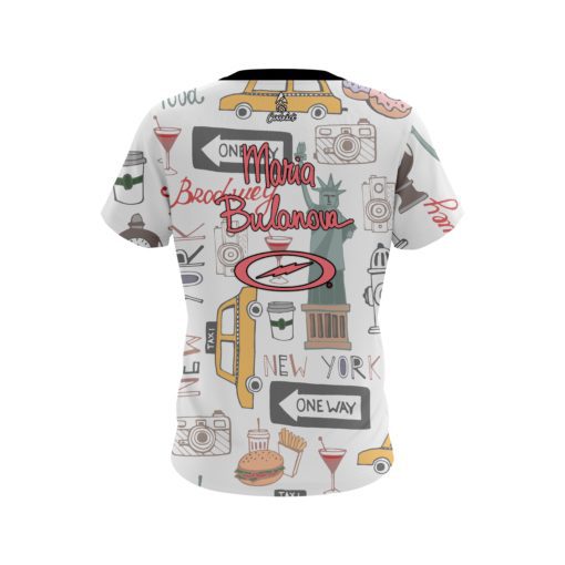Maria Bulanova NYC CoolWick Bowling Jersey - Image 2