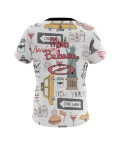 Alternative view of Maria Bulanova NYC CoolWick Bowling Jersey