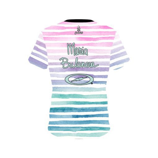 Maria Bulanova Water Colors Replica CoolWick Bowling Jersey - Image 2