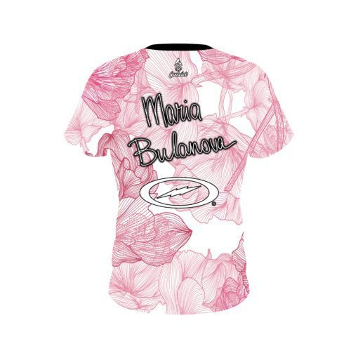 Maria Bulanova Flowers CoolWick Bowling Jersey - Image 2