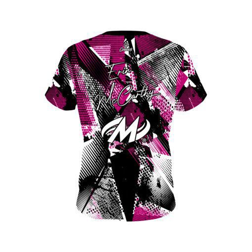 Erin McCarthy Motiv Pink Dots CoolWick Bowling Jersey - Image 2