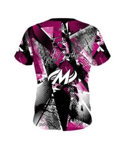 Alternative view of Erin McCarthy Motiv Pink Dots CoolWick Bowling Jersey