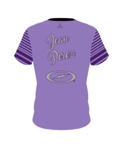 Alternative view of Jean Perez Lavender Replica CoolWick Bowling Jersey