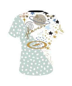 Alternative view of Josie Barnes Cartoon Doodle Replica CoolWick Bowling Jersey
