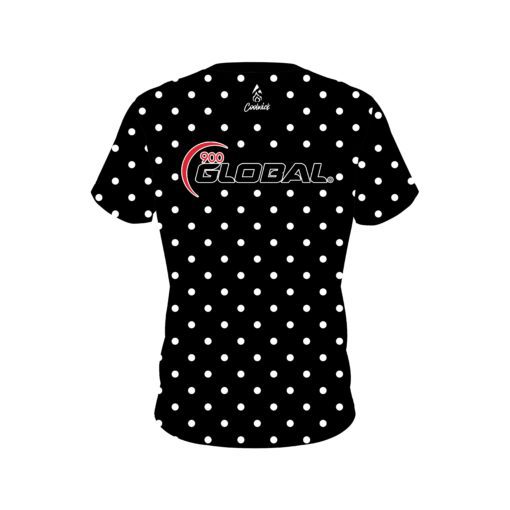 900 Global Taylor Bulthuis Polka Dots CoolWick Bowling Jersey - Image 2