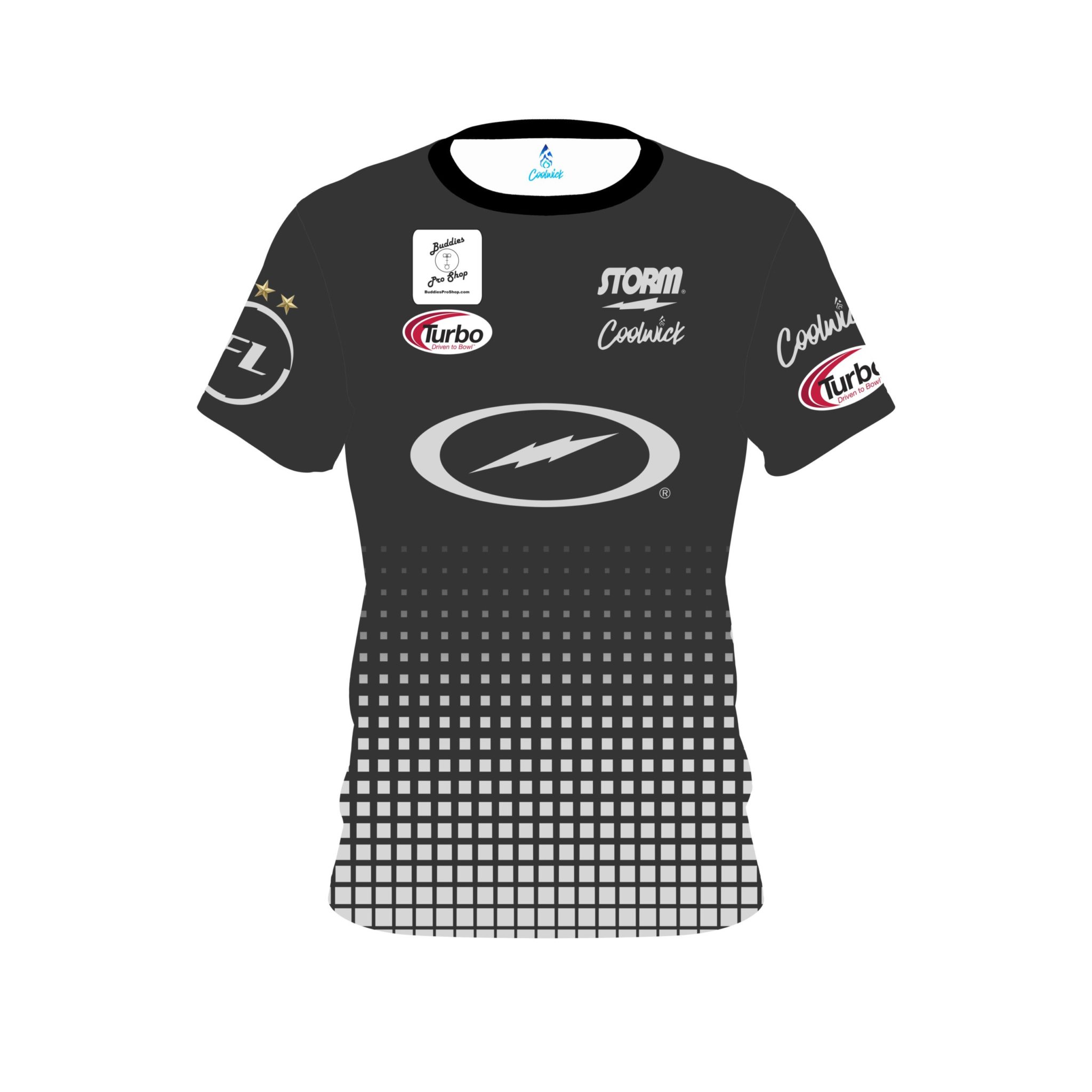 Storm Francois Lavoie Charcoal Bayern CoolWick Bowling Jersey