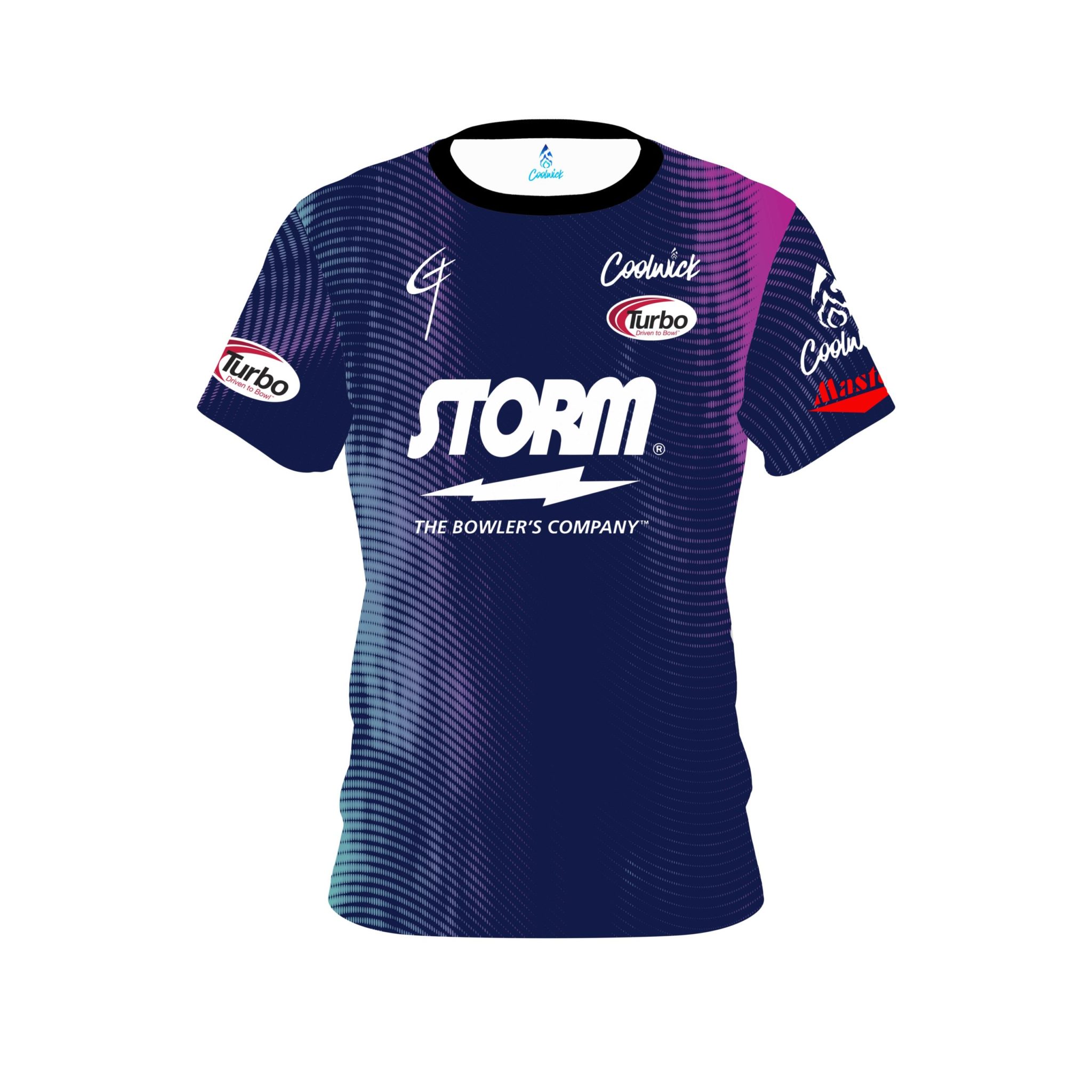 Storm Gary Faulkner Jr. Print Smoke CoolWick Bowling Jersey