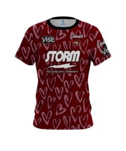 Maria Bulanova Hearts CoolWick Bowling Jersey