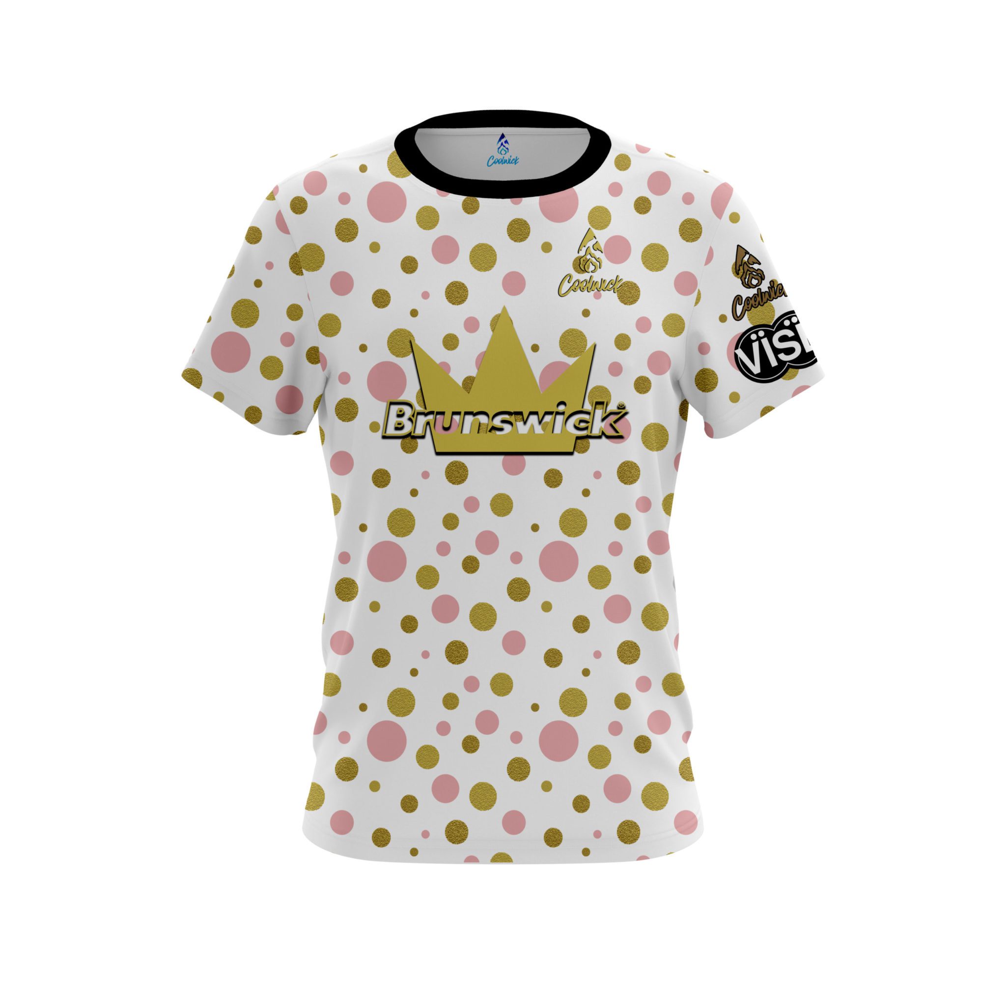 Breanna Clemmer Brunswick Crazy Dots CoolWick Bowling Jersey