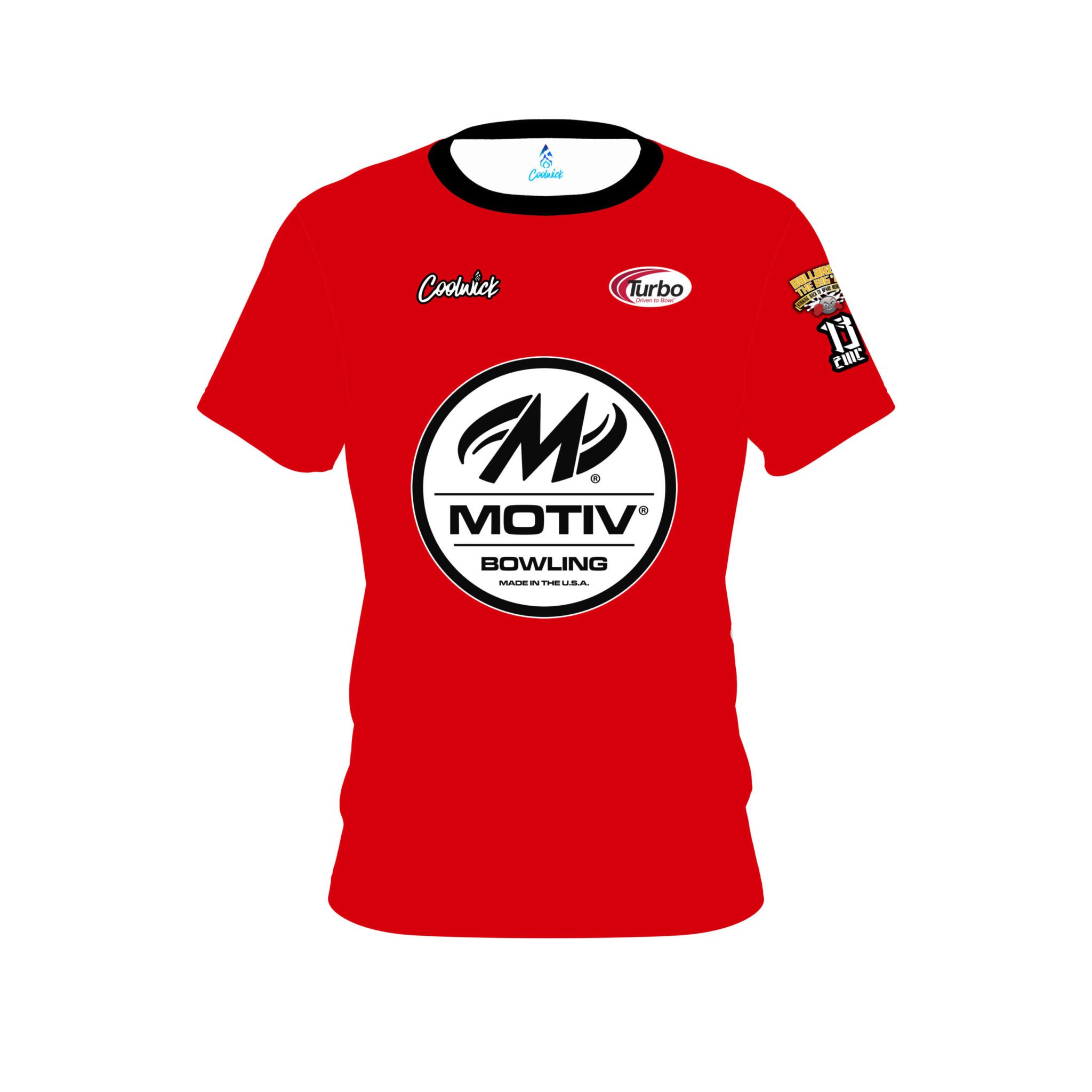 Erin Mc Carthy Motiv Red CoolWick Bowling Jer...