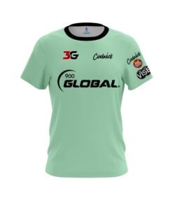 900 Global Taylor Bulthuis Mint CoolWick Bowling Jersey
