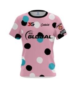 900 Global Taylor Bulthuis Pink Dots CoolWick Bowling Jersey