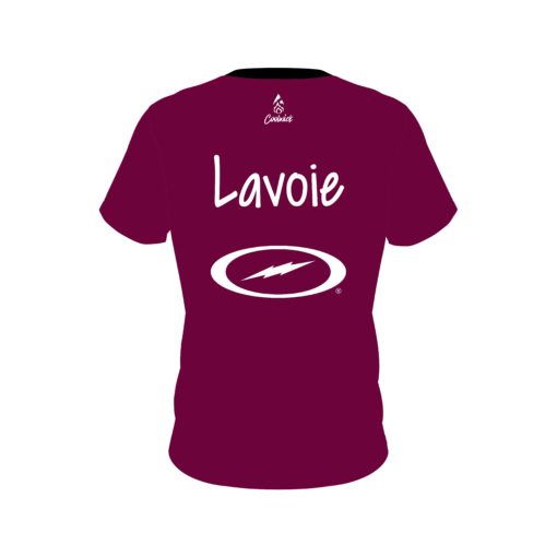 Storm Francois Lavoie Magenta Bayern CoolWick Bowling Jersey - Image 2