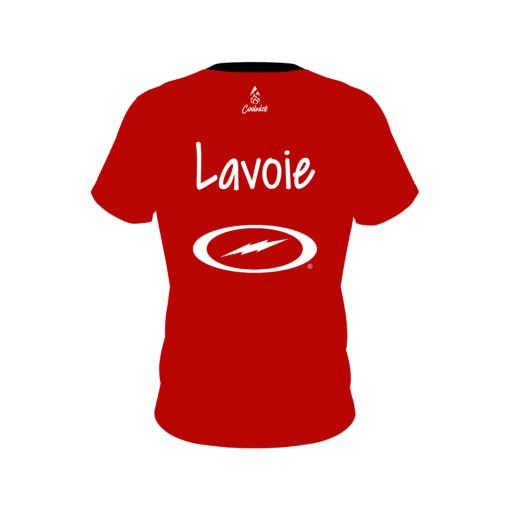 Storm Francois Lavoie Red Bayern CoolWick Bowling Jersey - Image 2
