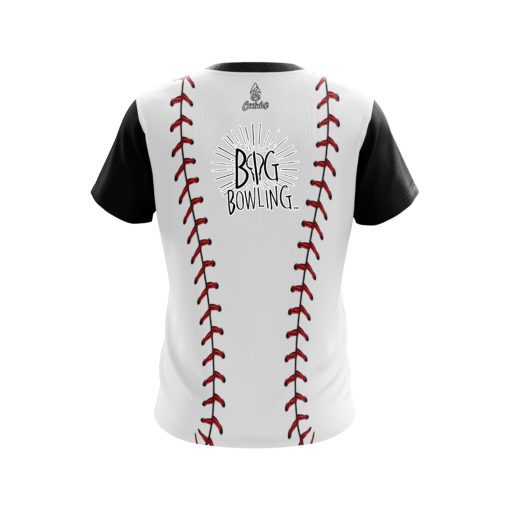 Big Bowling Baseball Laces CoolWick Bowling Jersey - Image 2