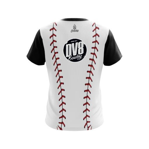 DV8 Baseball Laces CoolWick Bowling Jersey - Image 2