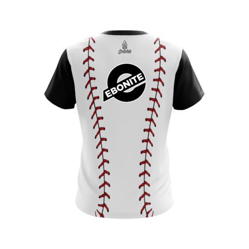 Ebonite Baseball Laces CoolWick Bowling Jersey - Image 2
