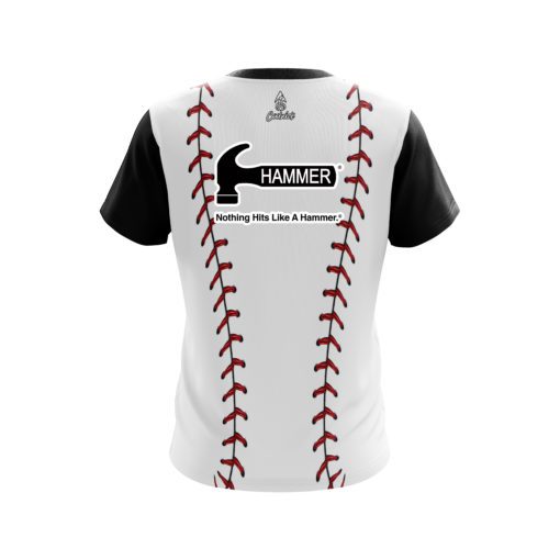 Hammer Baseball Laces CoolWick Bowling Jersey - Image 2