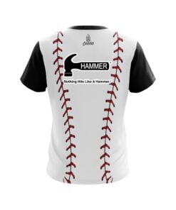 Alternative view of Hammer Baseball Laces CoolWick Bowling Jersey