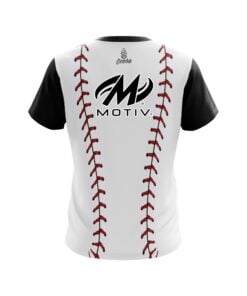 Alternative view of Motiv Baseball Laces CoolWick Bowling Jersey