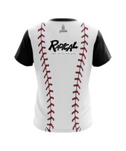 Alternative view of Radical Baseball Laces CoolWick Bowling Jersey