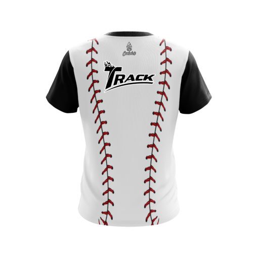 Track Baseball Laces CoolWick Bowling Jersey - Image 2