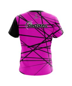 Alternative view of 900 Global Distracted Pink CoolWick Bowling Jersey