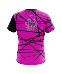 Alternative view of Big Bowling Distracted Pink CoolWick Bowling Jersey