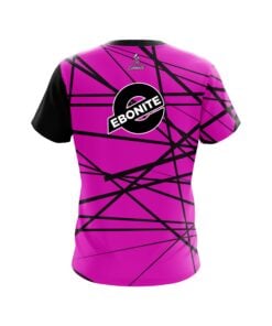 Alternative view of Ebonite Distracted Pink CoolWick Bowling Jersey