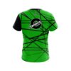 Ebonite Distracted Lime Green CoolWick Bowling Jersey - Image 2