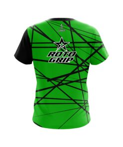 Alternative view of Roto Grip Distracted Lime Green Grungey CoolWick Bowling Jersey