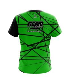 Alternative view of Storm Distracted Lime Green CoolWick Bowling Jersey