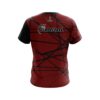 900 Global Distracted Scarlet Green CoolWick Bowling Jersey - Image 2