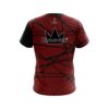 Brunswick Distracted Scarlet Coolwick Bowling Jersey - Image 2