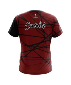 Alternative view of Signature Distracted Scarlet CoolWick Bowling Jersey