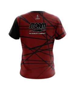 Alternative view of Storm Distracted Scarlet CoolWick Bowling Jersey