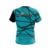900 Global Distracted Teal Green CoolWick Bowling Jersey - Image 2