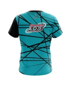 Alternative view of Columbia 300 Distracted Teal CoolWick Bowling Jersey