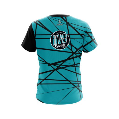 DV8 Distracted Teal CoolWick Bowling Jersey - Image 2