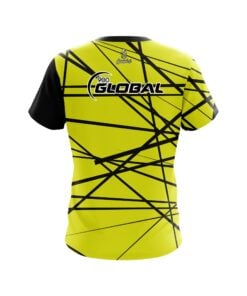 Alternative view of 900 Global Distracted Yellow CoolWick Bowling Jersey