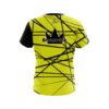 Brunswick Distracted Yellow Coolwick Bowling Jersey - Image 2