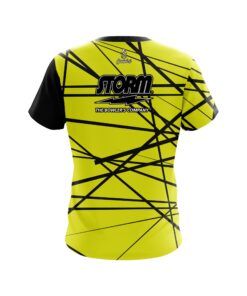 Alternative view of Storm Distracted Yellow CoolWick Bowling Jersey