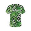 900 Global Geometric Jungle CoolWick Bowling Jersey - Image 2