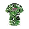 Columbia 300 Geometric Jungle CoolWick Bowling Jersey - Image 2