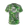 DV8 Geometric Jungle CoolWick Bowling Jersey - Image 2