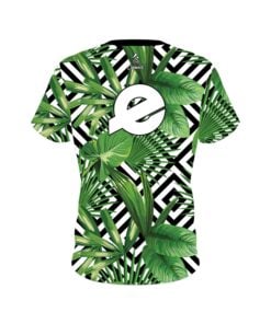 Alternative view of Ebonite Geometric Jungle CoolWick Bowling Jersey