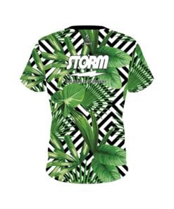 Alternative view of Storm Geometric Jungle CoolWick Bowling Jersey
