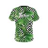 Track Geometric Jungle CoolWick Bowling Jersey - Image 2