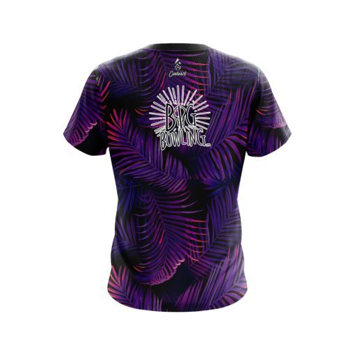Big Bowling Purple Jungle CoolWick Bowling Jersey - Image 2