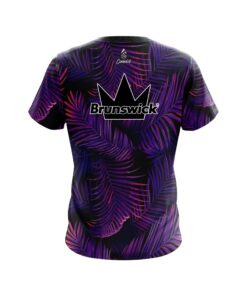 Alternative view of Brunswick Purple Jungle Coolwick Bowling Jersey